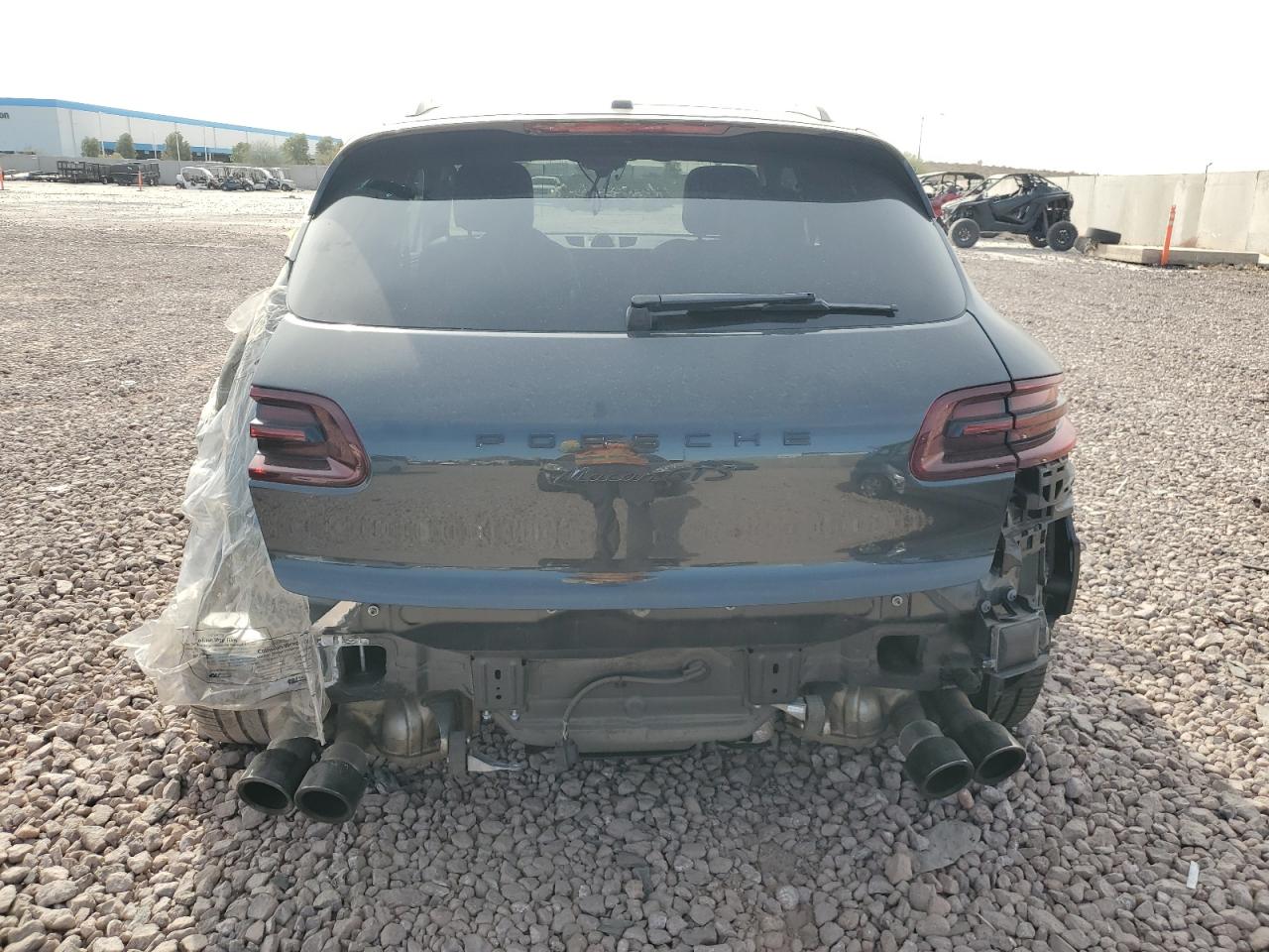 2017 Porsche Macan VIN WP1AG2A53HLB55348 Copart auction photo, rear end damage thumbnail 6