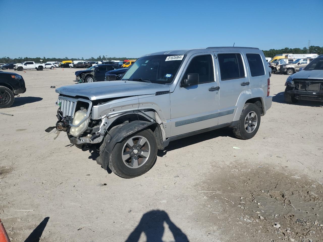2008 Jeep Liberty (North America) VIN 1J8GP28K58W134290