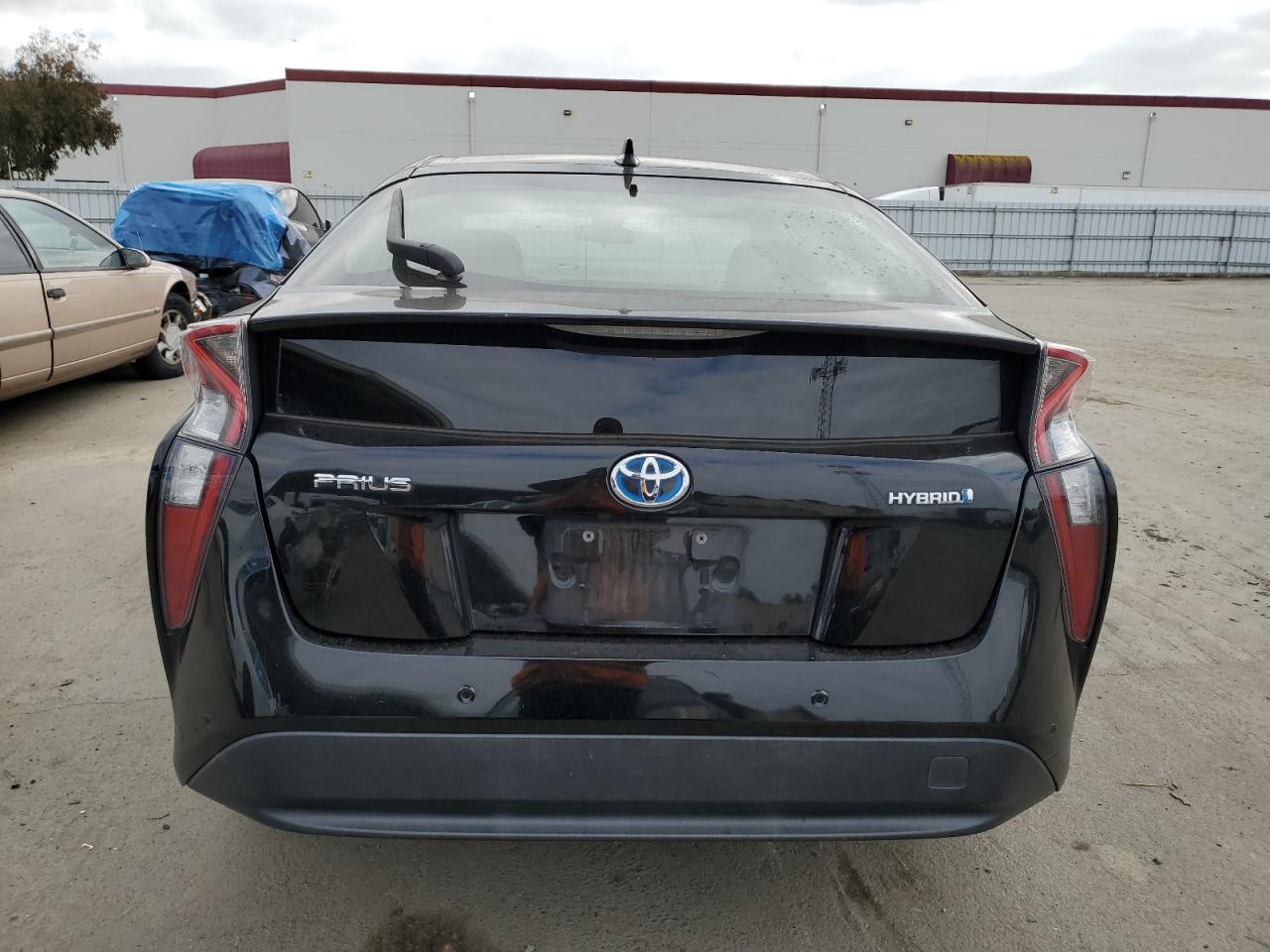 2018 Toyota Prius VIN JTDKBRFU6J3585555 Copart auction photo, front end / side damage thumbnail 6