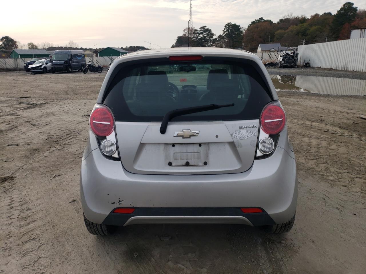 2015 Chevrolet Spark VIN KL8CD6S96FC740670 Copart auction photo, front end / all over damage thumbnail 6