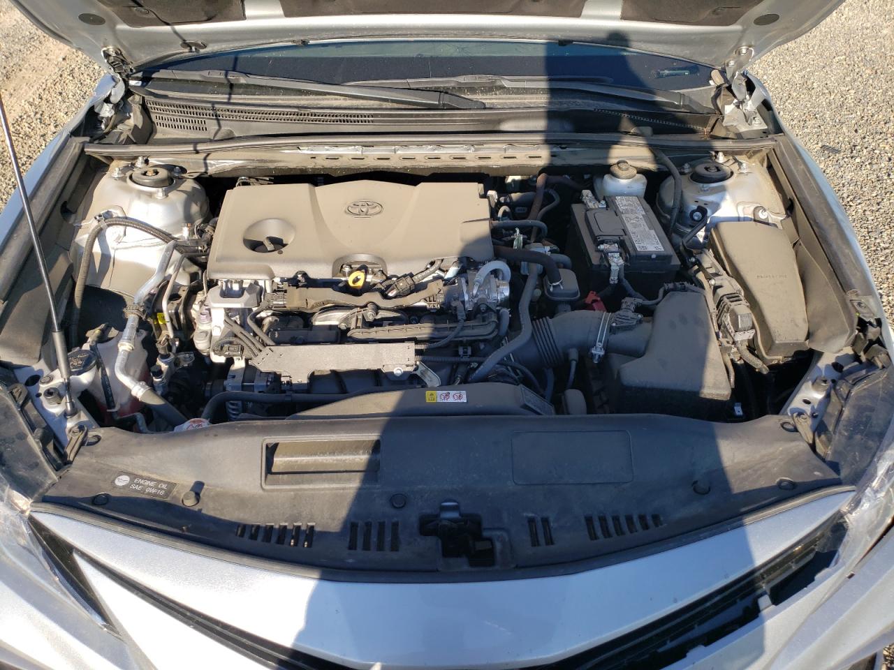 2023 Toyota Camry VIN 4T1C11AK2PU182007 Copart auction photo, front end / frame damage damage thumbnail 11