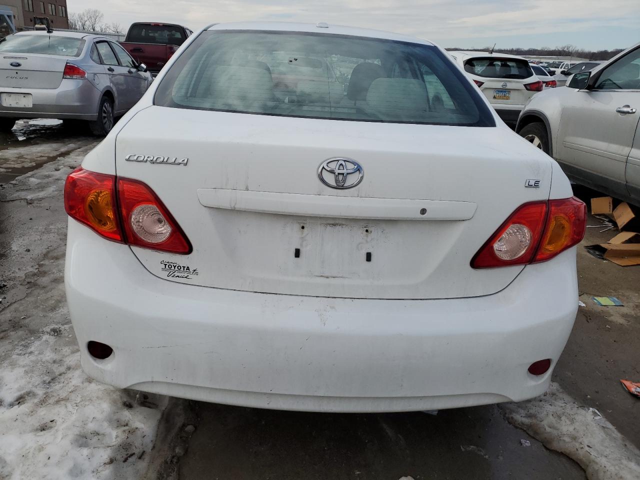 2010 Toyota Corolla VIN 1NXBU4EE1AZ205891 Copart auction photo, front end damage thumbnail 6