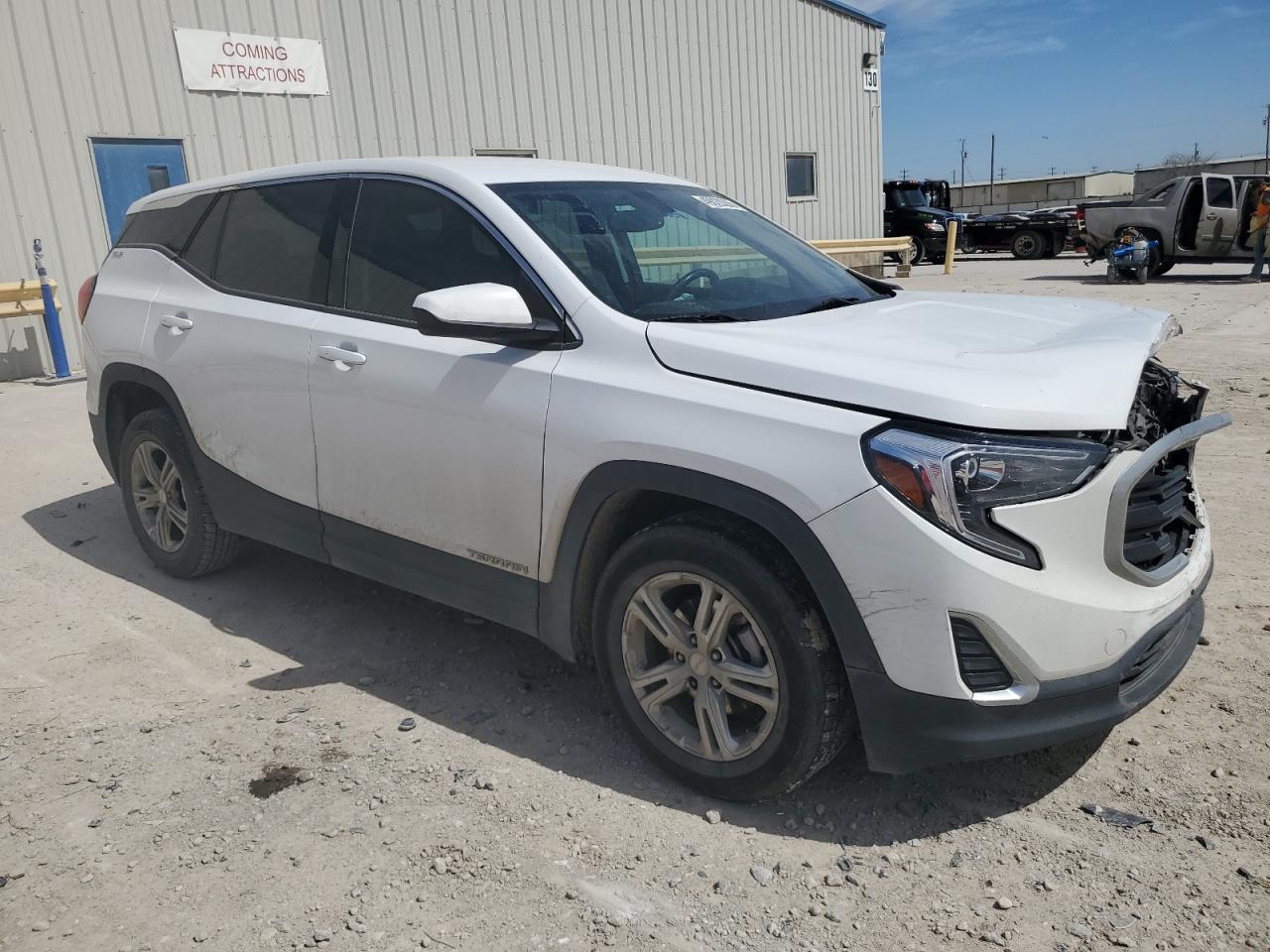 2018 GMC Terrain VIN 3GKALMEV3JL406337 Copart auction photo, front end damage thumbnail 4