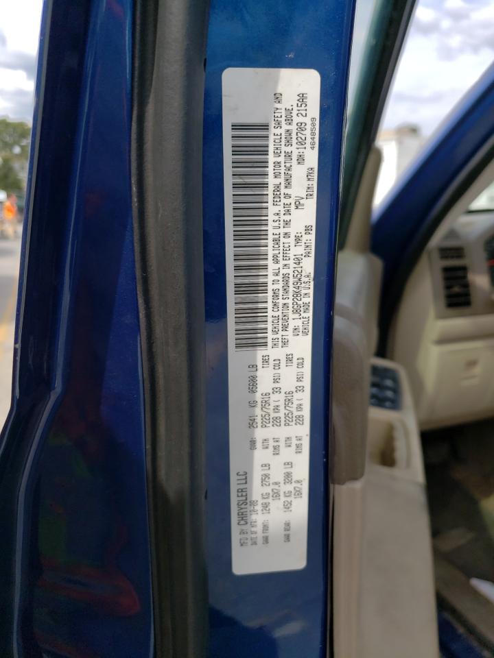 2009 Jeep Liberty (North America) VIN 1J8GP28K49W521401 Copart auction photo, rear end damage thumbnail 13