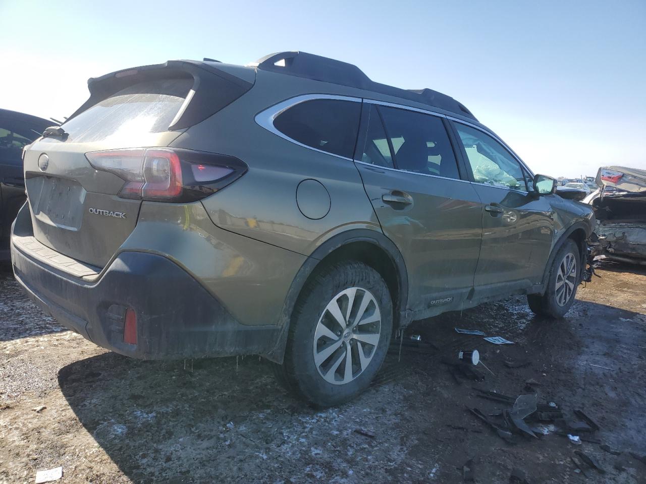 2020 Subaru Outback VIN 4S4BTACC7L3151007 Copart auction photo, front end damage thumbnail 3