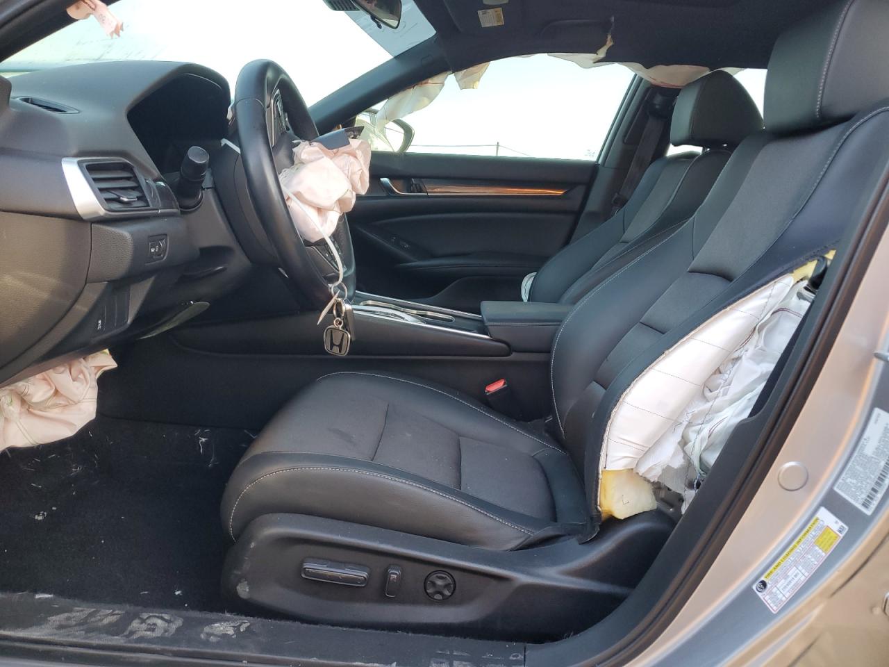 2022 Honda Accord VIN 1HGCV2F35NA010277 Copart auction photo, front end / side damage thumbnail 7