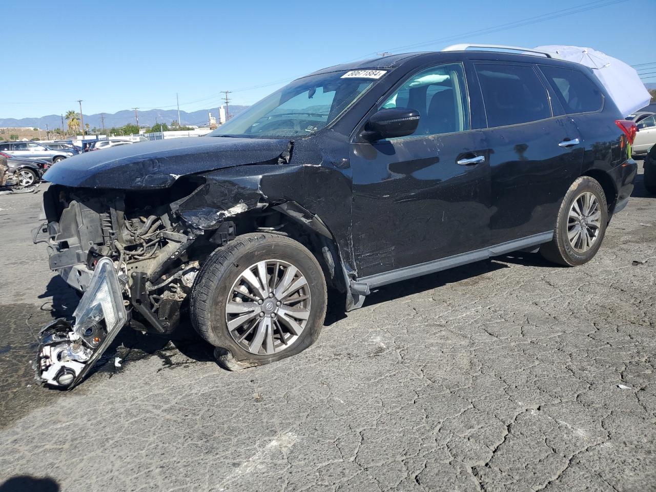 2018 Nissan Pathfinder VIN 5N1DR2MN1JC672010
