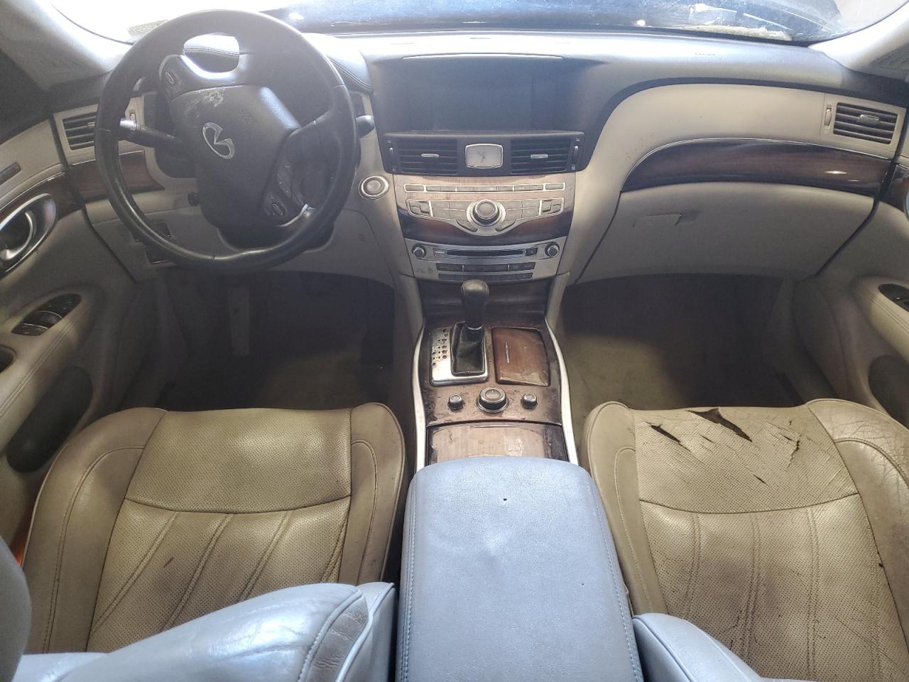 2011 Infiniti M VIN JN1BY1AP4BM325994 Copart auction photo, front end / all over damage thumbnail 8