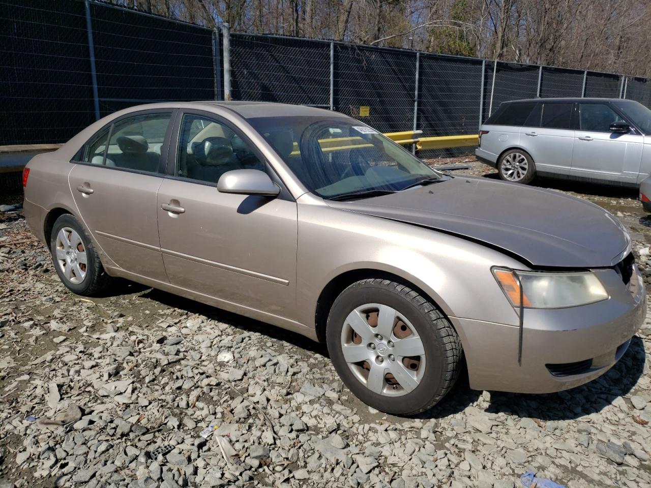 2008 Hyundai Sonata VIN 5NPET46C48H380867 Copart auction photo, front end damage thumbnail 4