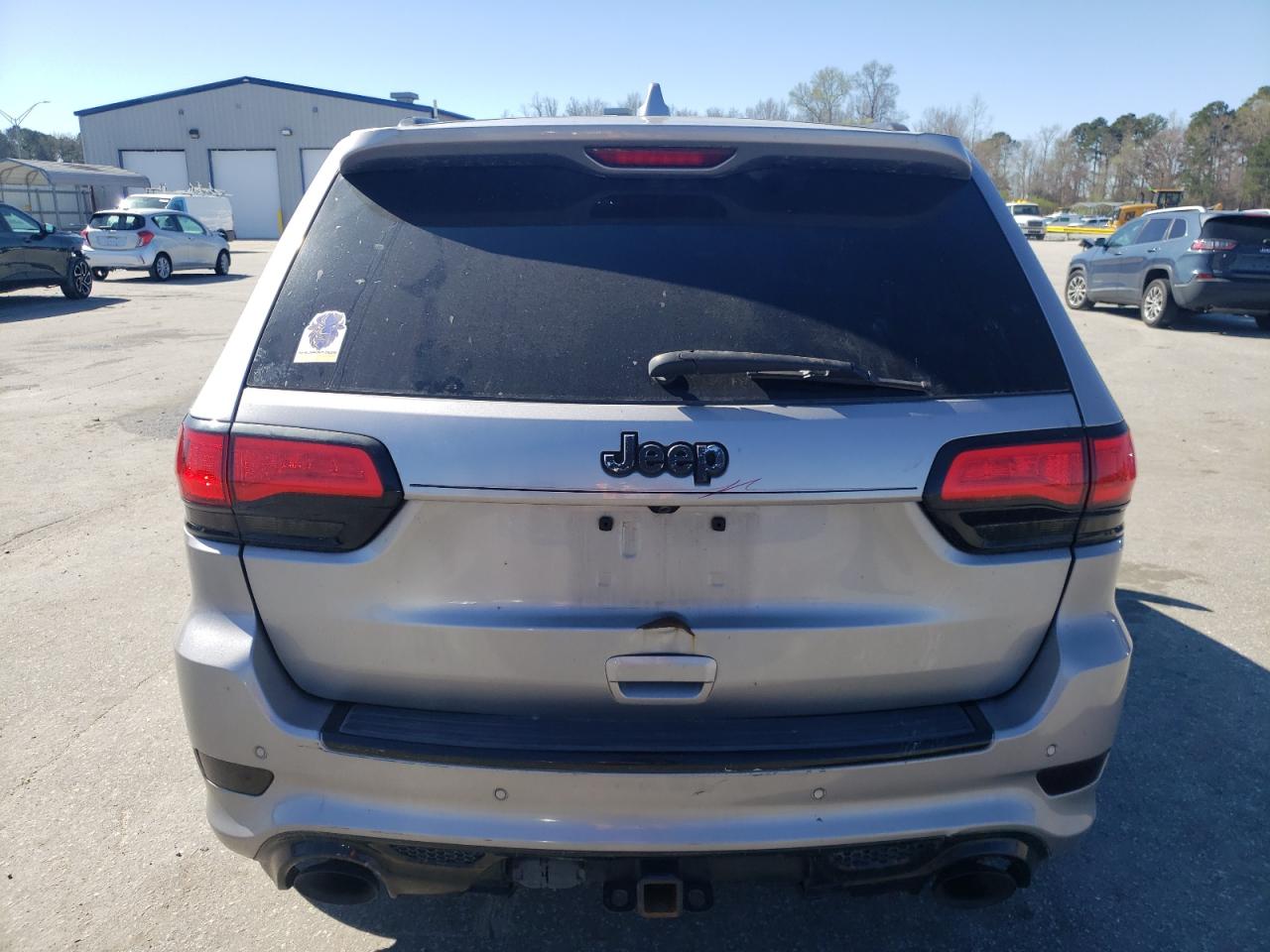 2016 Jeep Grand Cherokee VIN 1C4RJFDJ9GC358233 Copart auction photo, vandalism / rear end damage thumbnail 6