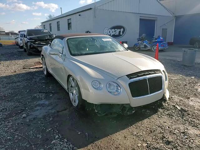 2013 Bentley Continental VIN SCBGT3ZA2DC081822 Copart auction photo, front end / side damage thumbnail 13