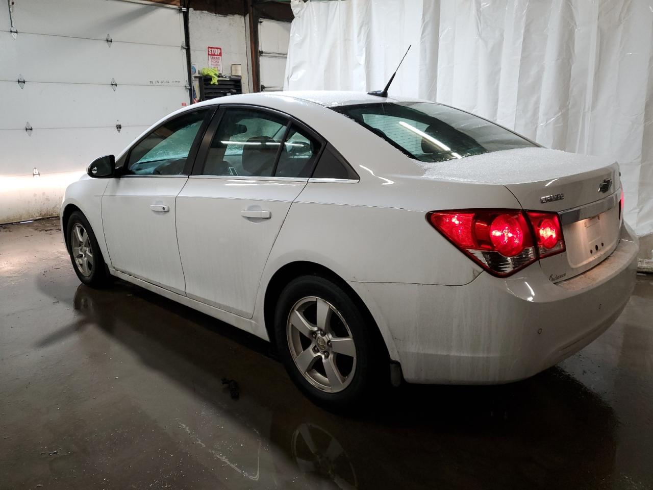 2012 Chevrolet Cruze VIN 1G1PF5SC2C7369822 Copart auction photo, side / front end damage thumbnail 2
