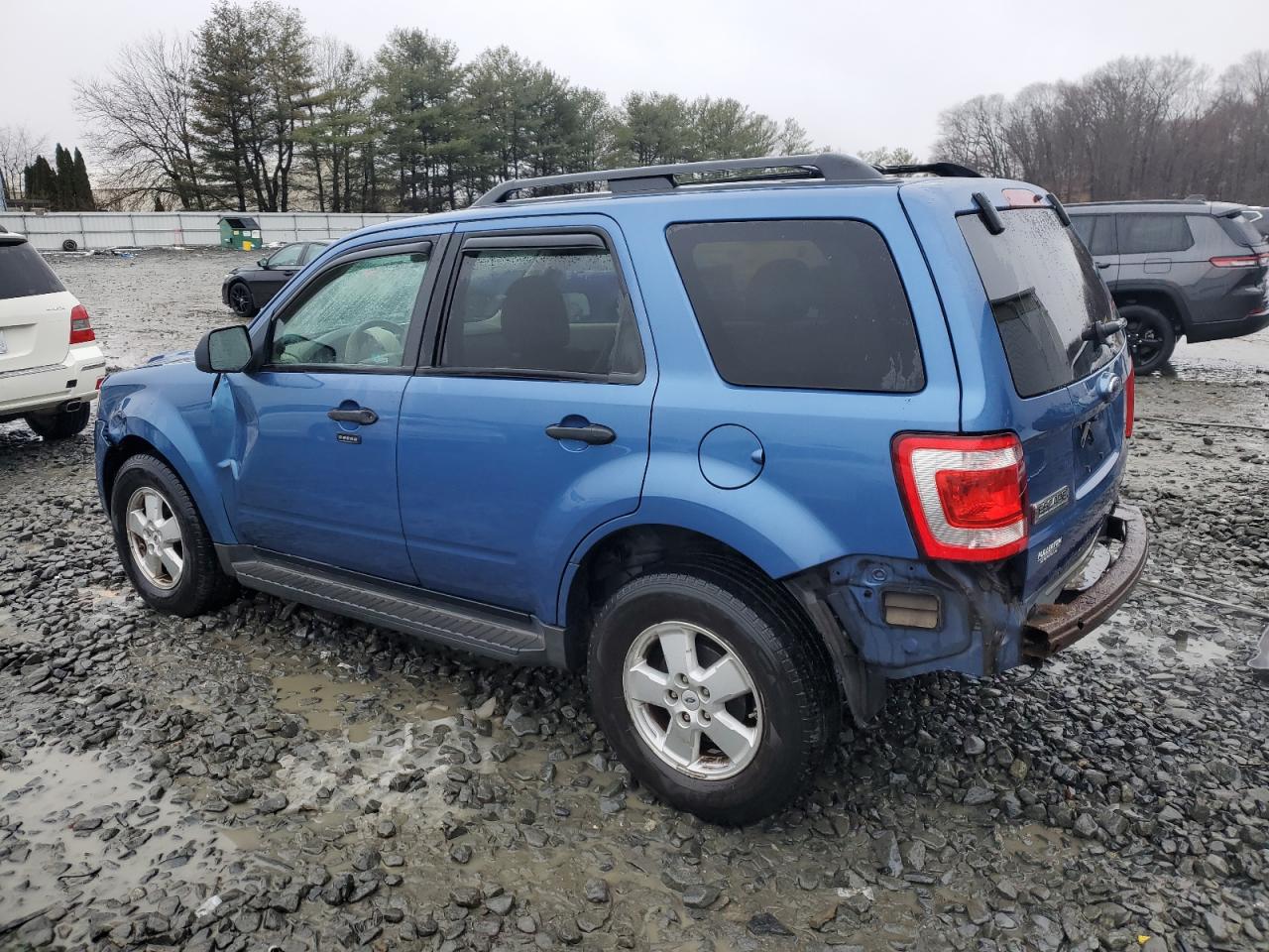 2009 Ford Escape VIN 1FMCU03799KC65863 Copart auction photo, rear end / side damage thumbnail 2