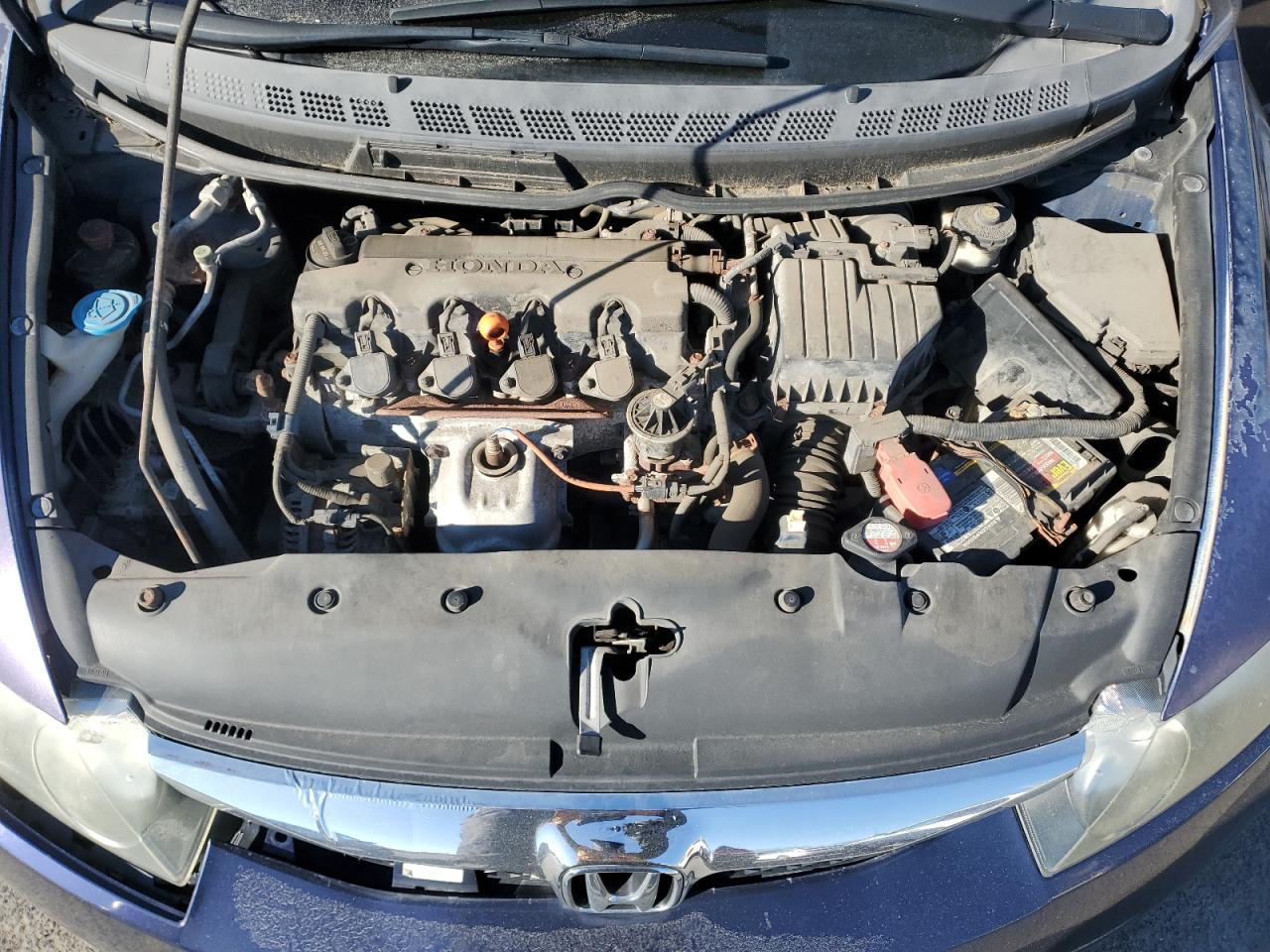 2010 Honda Civic VIN 2HGFA1F55AH555010 Copart auction photo, side damage thumbnail 11