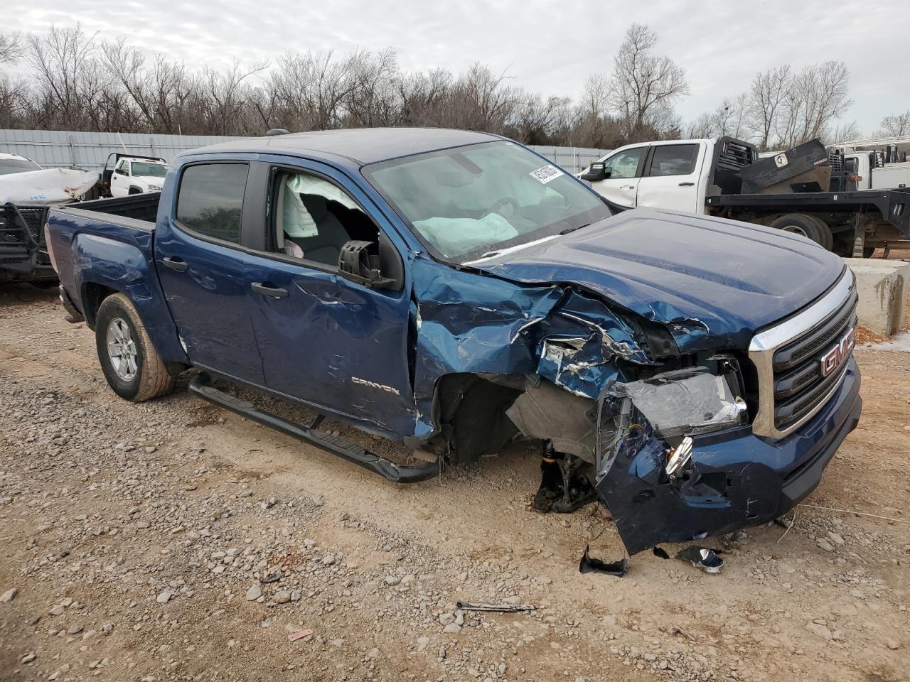 2019 GMC Canyon VIN 1GTG5BEN5K1167385 Copart auction photo, all over damage thumbnail 4