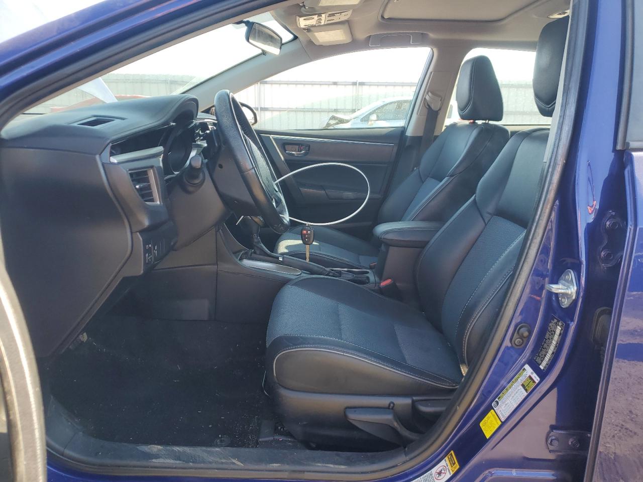 2015 Toyota Corolla VIN 2T1BURHE8FC459051 Copart auction photo, front end / minor dent/scratches damage thumbnail 7