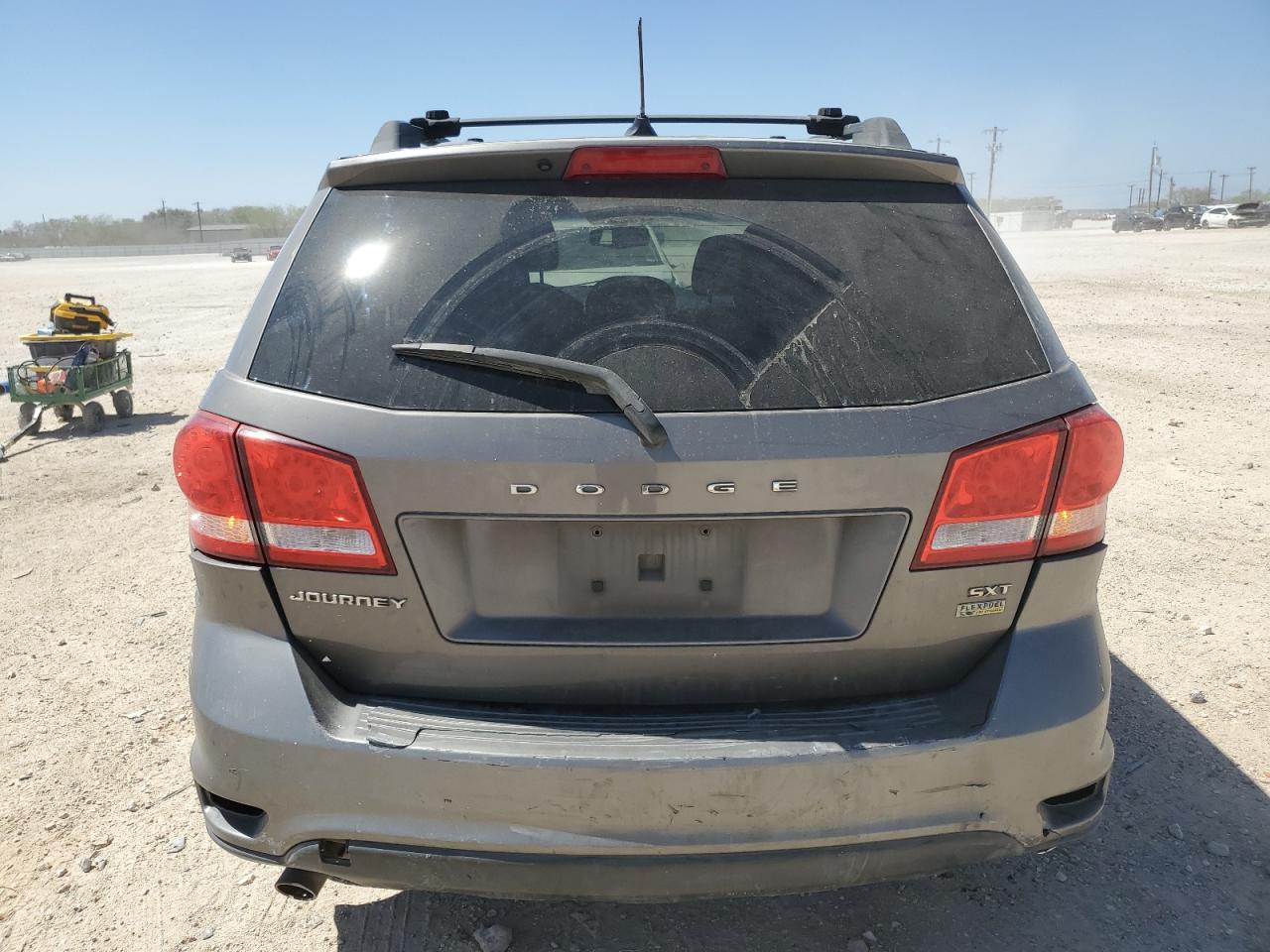 2012 Dodge Journey VIN 3C4PDCBG3CT199227 Copart auction photo, rear end damage thumbnail 6