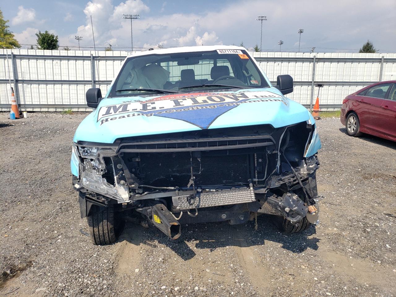 2018 Ford F-150 VIN 1FTMF1CB9JKC01971 Copart auction photo, front end / minor dent/scratches damage thumbnail 5