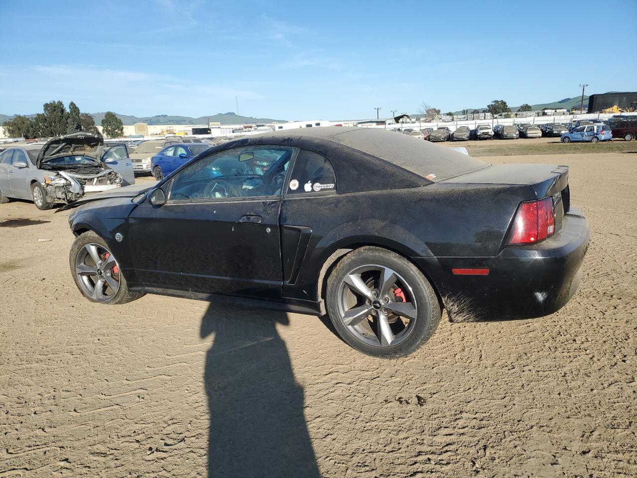 2004 Ford Mustang VIN 1FAFP40694F241176 Copart auction photo, front end damage thumbnail 2