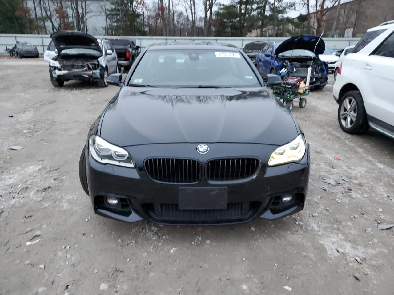 2015 BMW 5er VIN WBAKP9C56FD979313 Copart auction photo, front end damage thumbnail 5