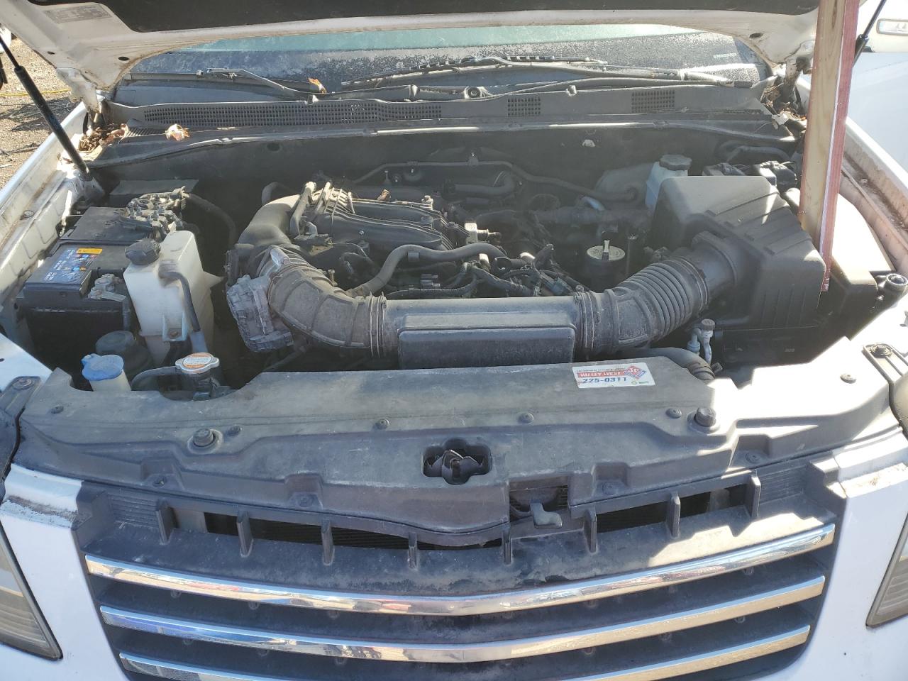 2009 KIA Mohave (borrego) VIN KNDJH741195035509 Copart auction photo, front end damage thumbnail 12