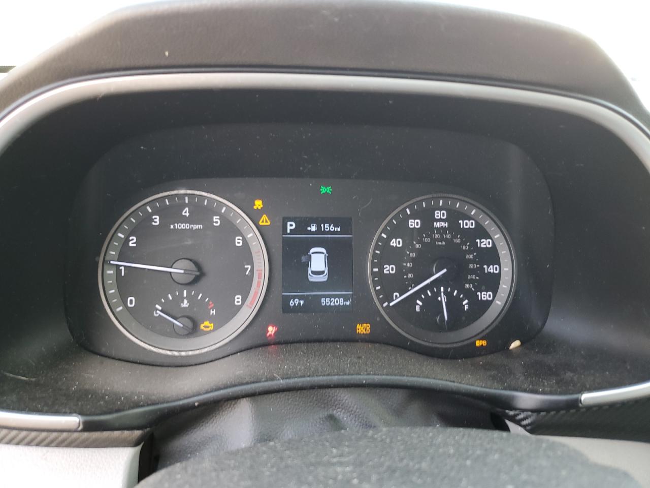2019 Hyundai Tucson VIN KM8J23A43KU018310 Copart auction photo, front end damage thumbnail 9