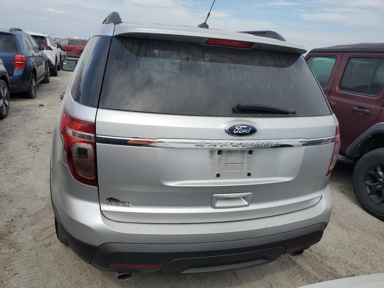 2012 Ford Explorer VIN 1FMHK7B89CGA66949 Copart auction photo, water/flood damage thumbnail 6