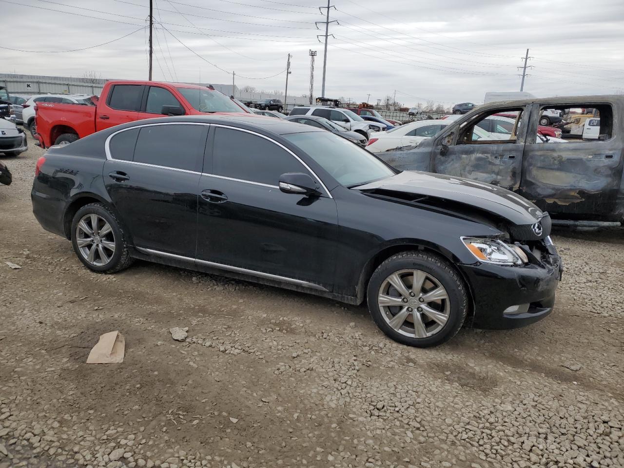 2010 Lexus GS VIN JTHCE1KSXA0025605 Copart auction photo, front end damage thumbnail 4