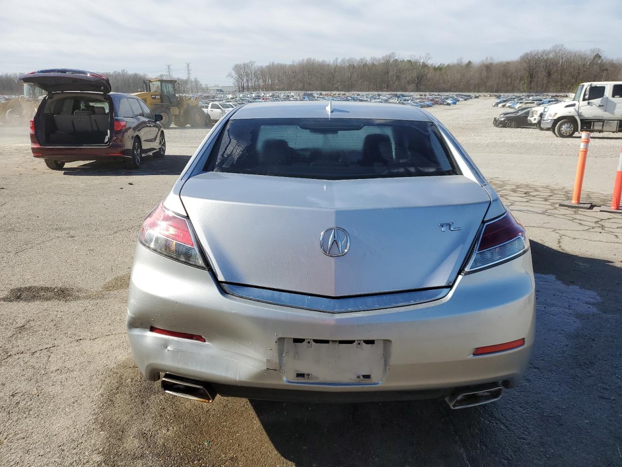 2013 Acura TL VIN 19UUA8F26DA008367 Copart auction photo, front end / rear end damage thumbnail 6