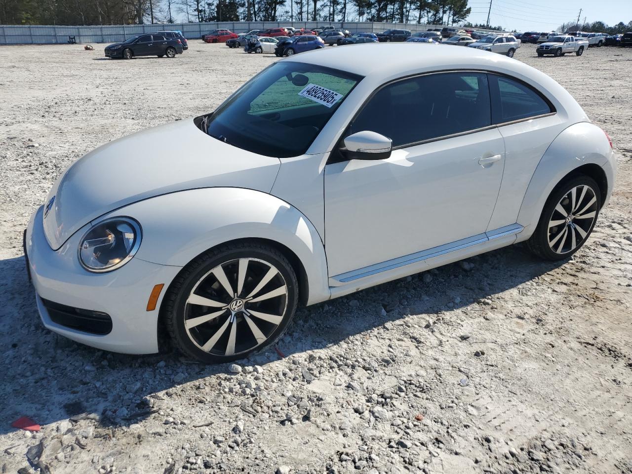 2012 Volkswagen Beetle VIN 3VWJP7AT6CM622117 - Copart auction photo