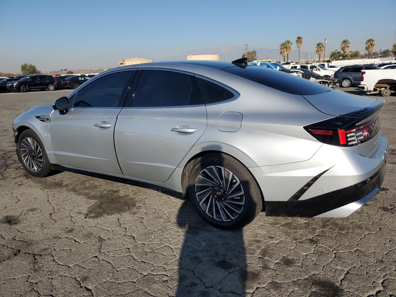 2024 Hyundai Sonata VIN KMHL54JJ9RA100369 Copart auction photo, front end damage thumbnail 2