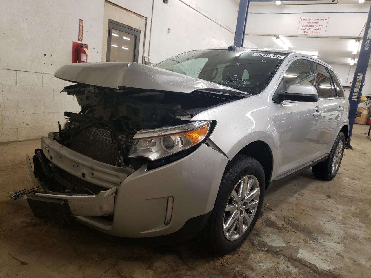 2013 Ford Edge VIN 2FMDK4KC7DBC13277