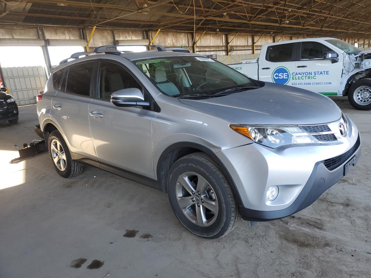 2015 Toyota RAV 4 VIN JTMRFREV9FD118662 Copart auction photo, rear end damage thumbnail 4