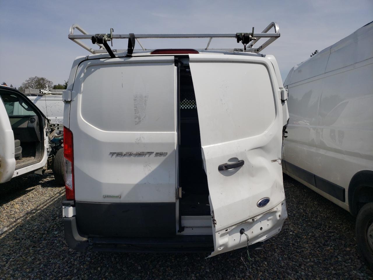 2020 Ford Transit VIN 1FTBR1YG1LKA11152 Copart auction photo, rear end / minor dent/scratches damage thumbnail 6