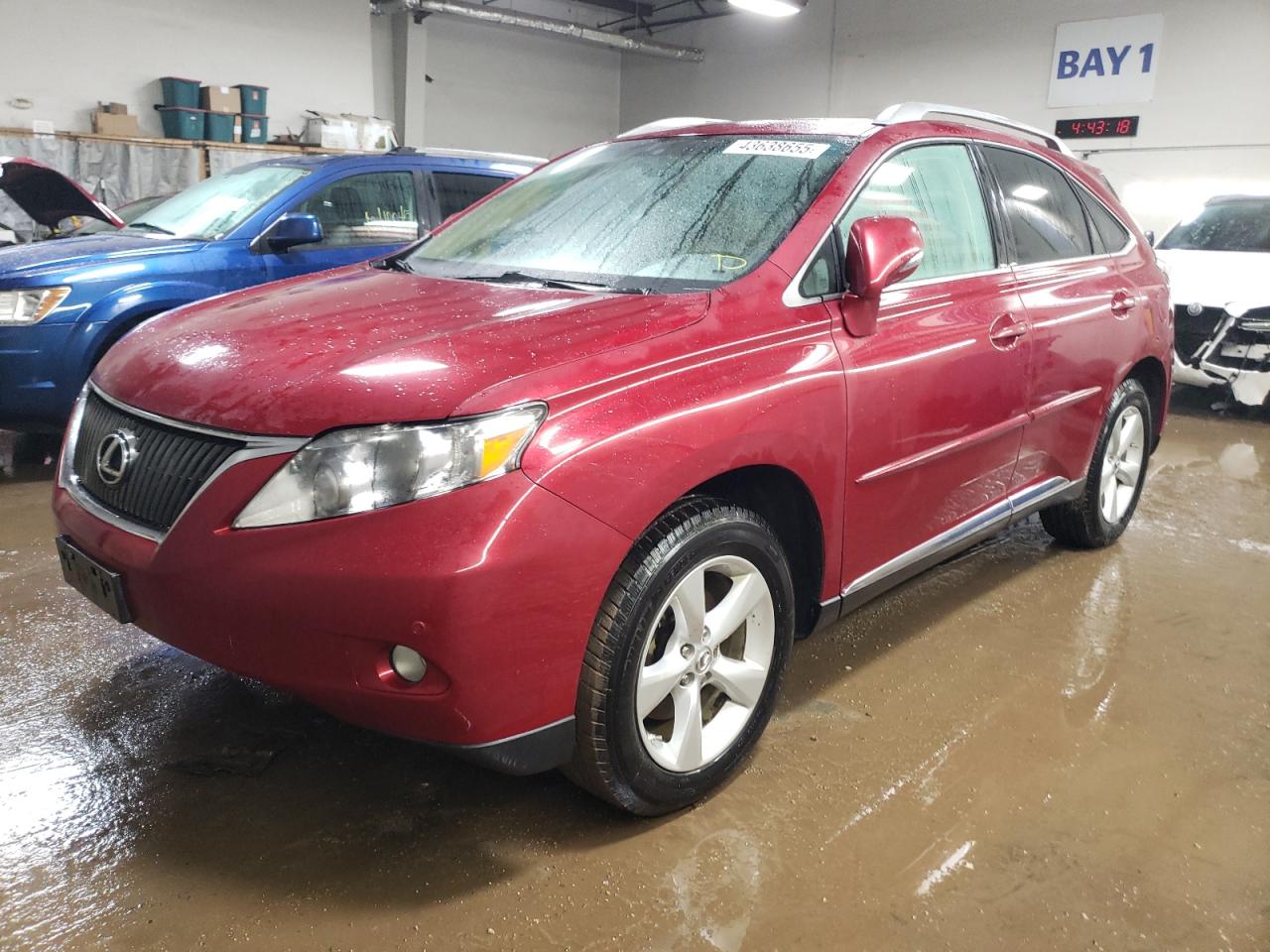 2012 Lexus RX VIN 2T2BK1BA6CC128439