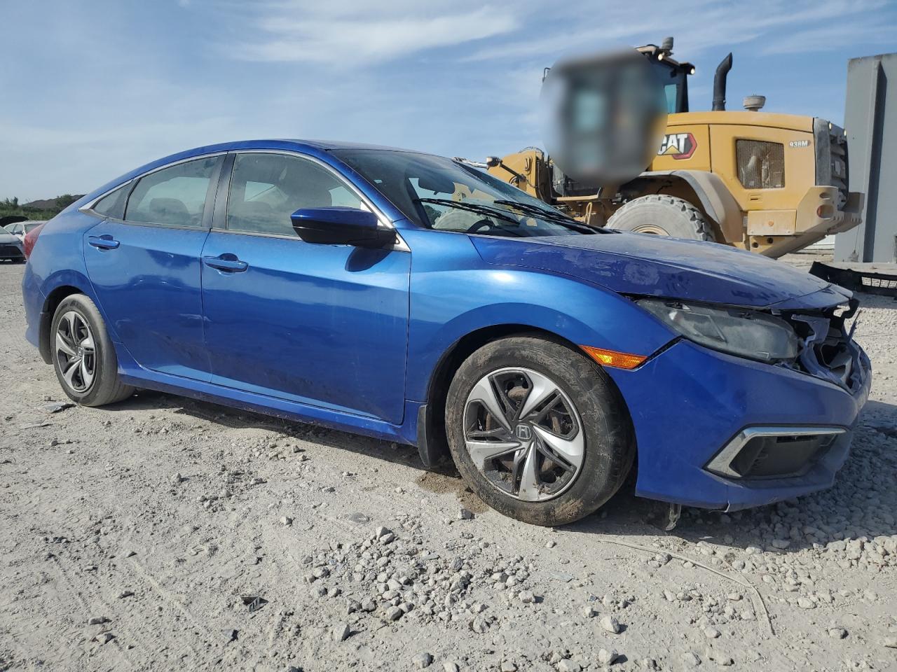 2019 Honda Civic VIN 19XFC2F66KE006730 Copart auction photo, front end / rear end damage thumbnail 4