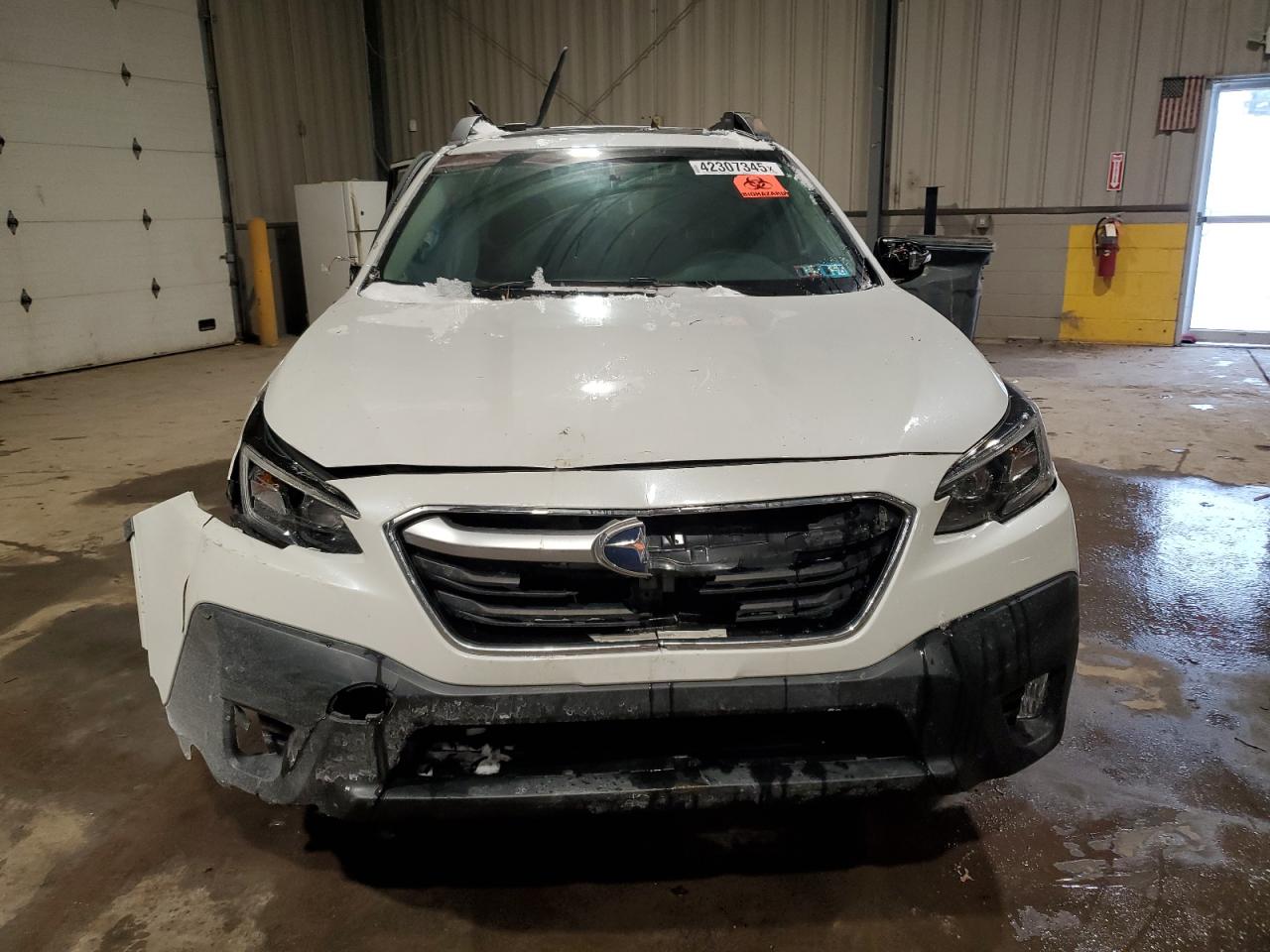 2021 Subaru Outback VIN 4S4BTAFC3M3222037 Copart auction photo, all over damage thumbnail 5