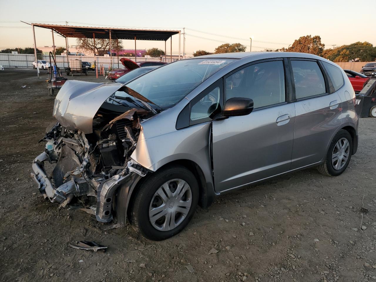 2010 Honda Fit VIN JHMGE8H28AS017539