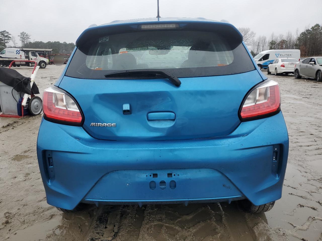 2021 Mitsubishi Mirage VIN ML32AUHJ1MH002537 Copart auction photo, biohazard/chemical / front end damage thumbnail 6