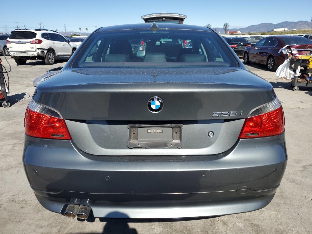 2004 BMW 5er VIN WBANA73544B802125 Copart auction photo, side damage thumbnail 6
