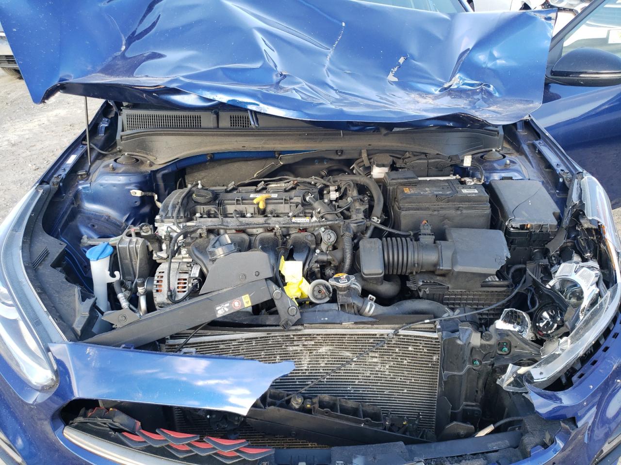 2021 KIA Forte VIN 3KPF34AD8ME331299 Copart auction photo, front end damage thumbnail 11