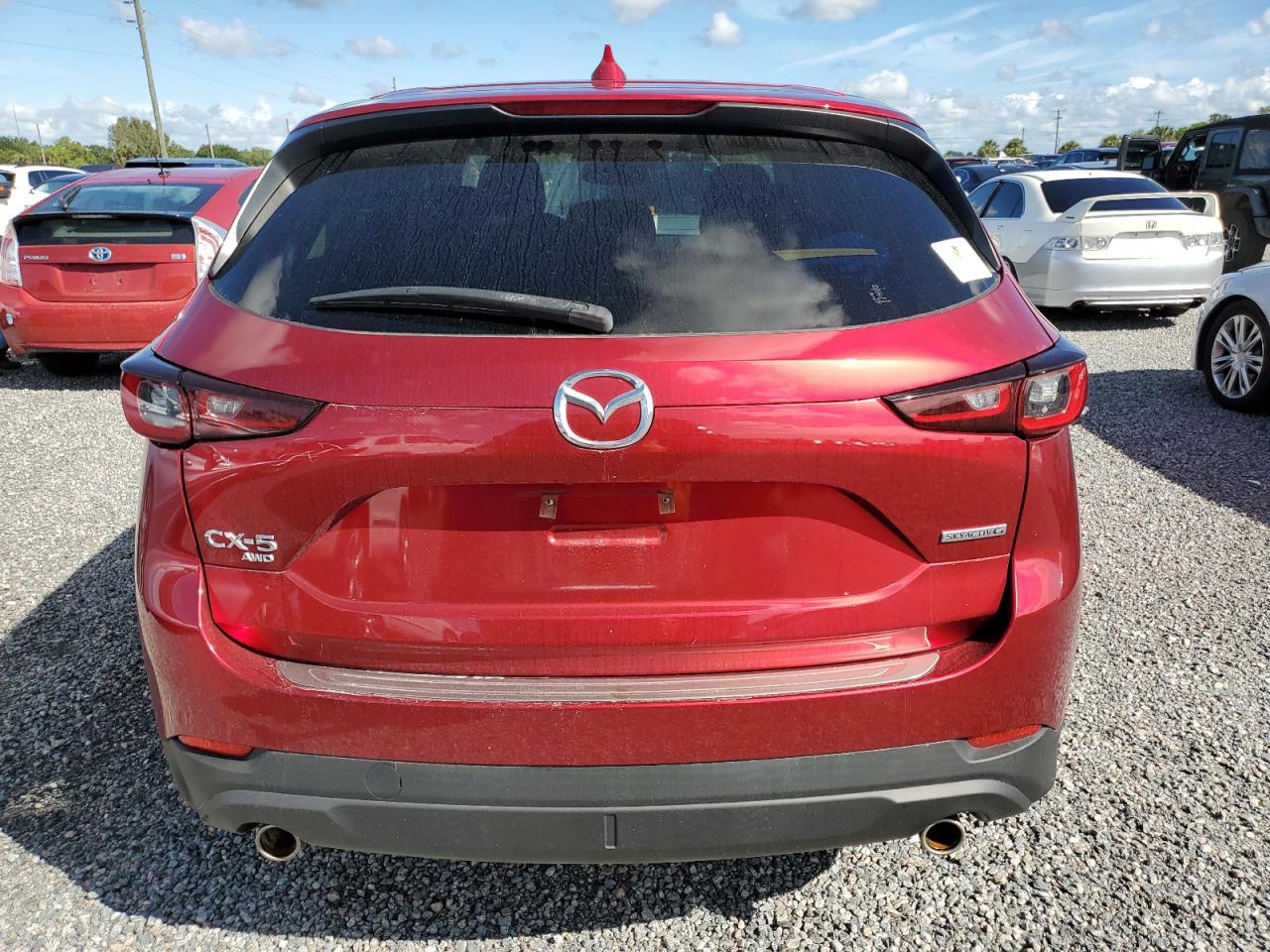 2022 Mazda CX-5 VIN JM3KFBEM2N1598440 Copart auction photo, water/flood damage thumbnail 6