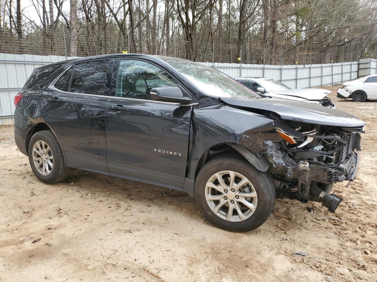 2019 Chevrolet Equinox VIN 2GNAXTEV5K6232214 Copart auction photo, front end / undercarriage damage thumbnail 4