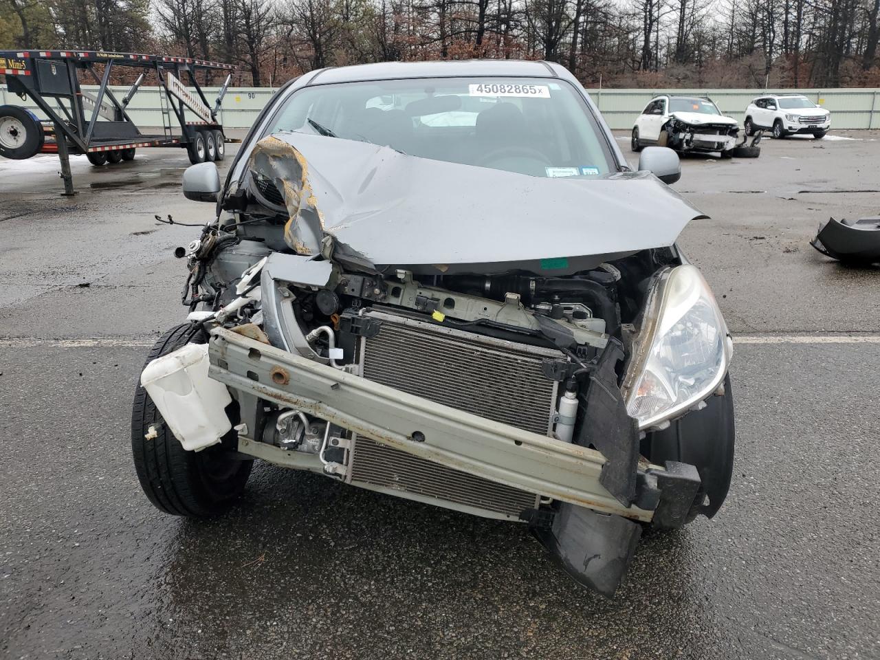 2013 Nissan Versa VIN 3N1CN7AP4DL887293 Copart auction photo, front end / minor dent/scratches damage thumbnail 5