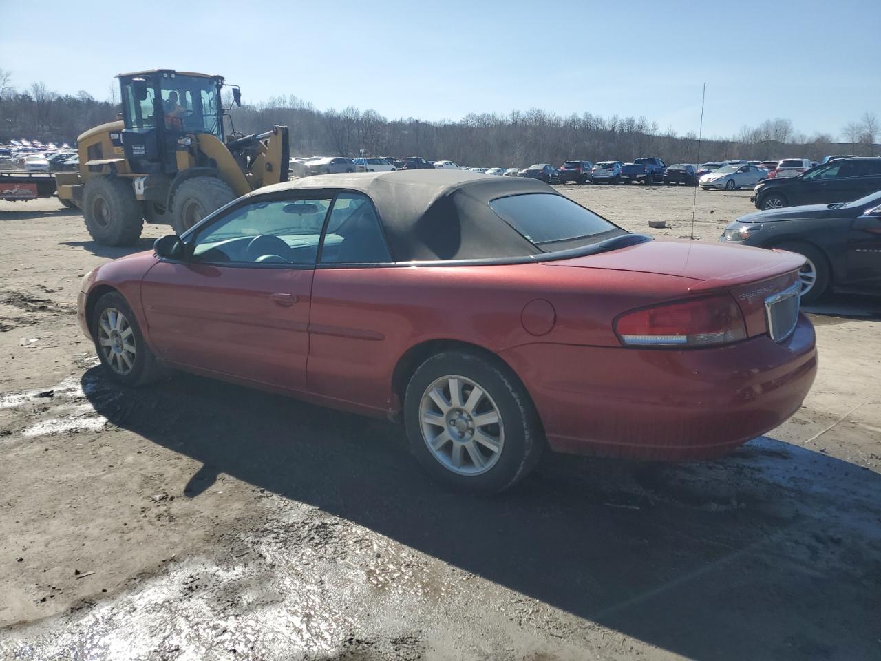 2006 Chrysler Sebring VIN 1C3EL75R06N205458 Copart auction photo, side / minor dent/scratches damage thumbnail 2
