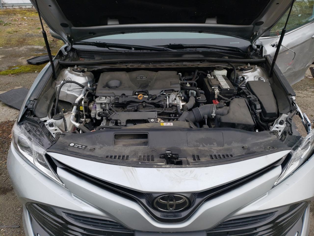 2019 Toyota Camry VIN 4T1B11HKXKU844796 Copart auction photo, front end / side damage thumbnail 12