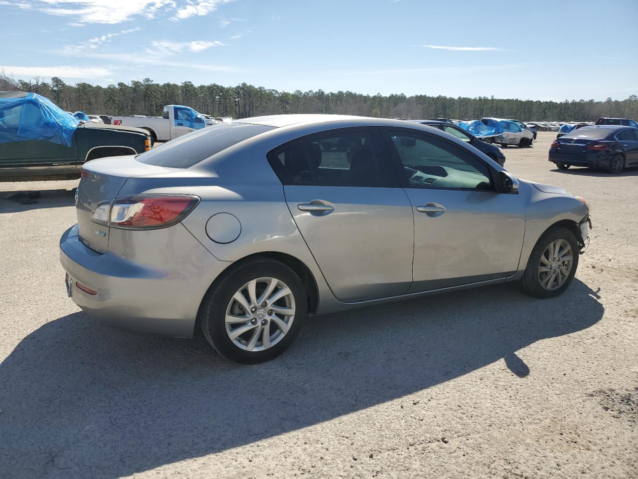 2012 Mazda 3 VIN JM1BL1V88C1541025 Copart auction photo, front end damage thumbnail 3
