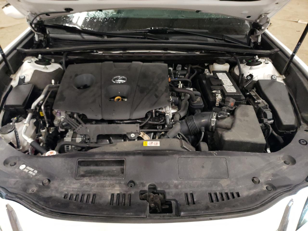 2021 Lexus ES VIN 58AD11D17MU007781 Copart auction photo, side / front end damage thumbnail 12