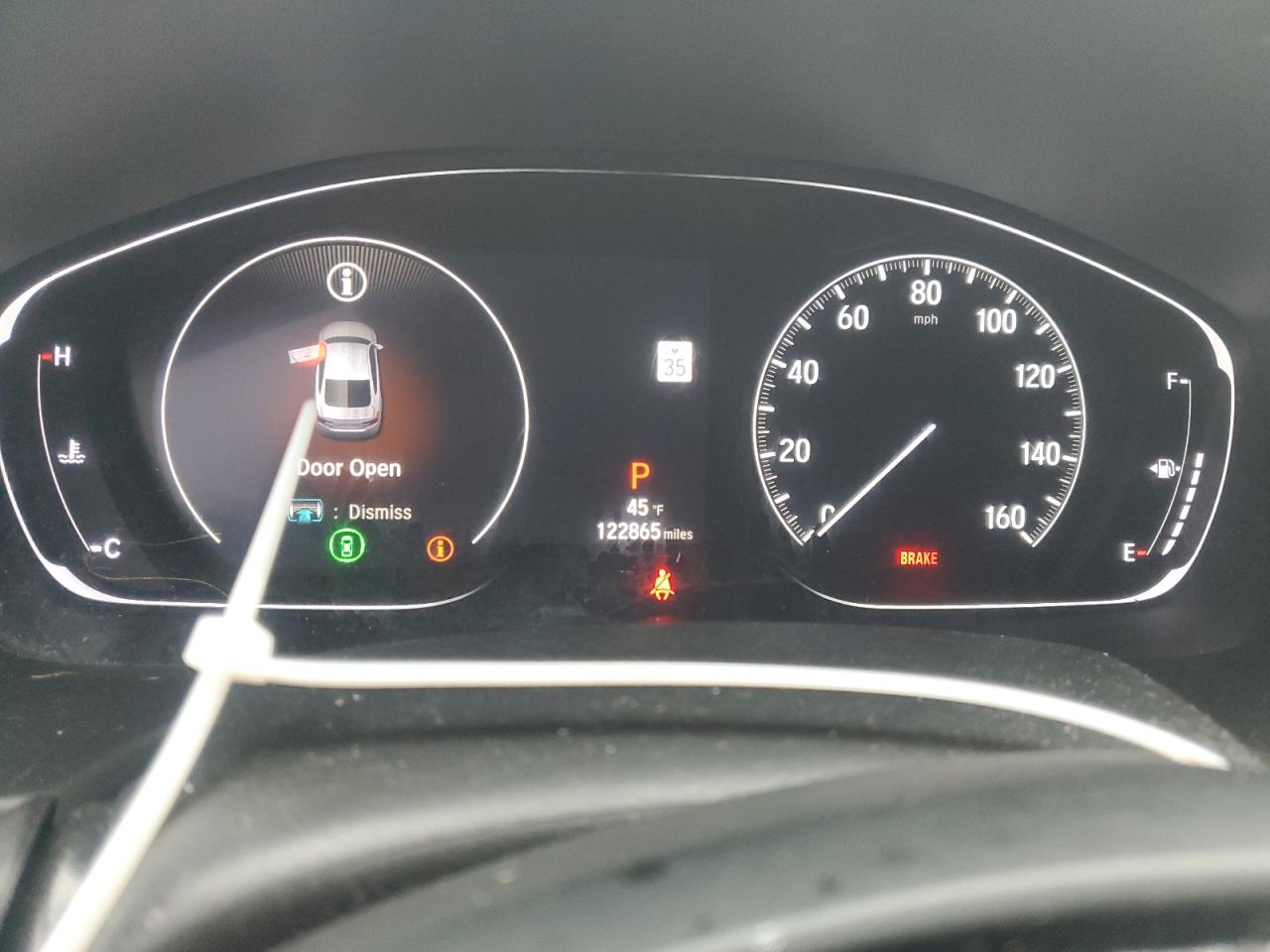 2018 Honda Accord VIN 1HGCV1F37JA125967 Copart auction photo, rear end damage thumbnail 9