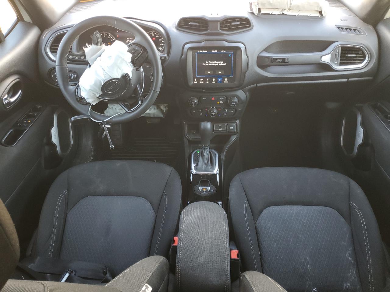 2021 Jeep Renegade VIN ZACNJCBB5MPM48119 Copart auction photo, front end / undercarriage damage thumbnail 8